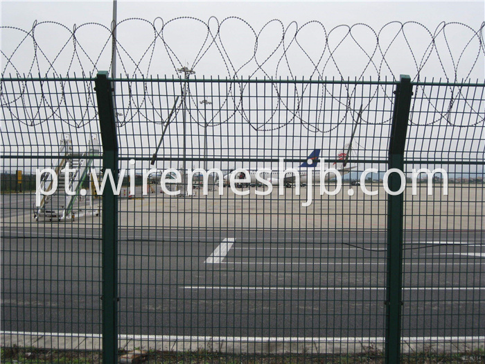 Beautiful Airport Fence